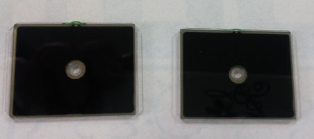 Watch shaped LCD