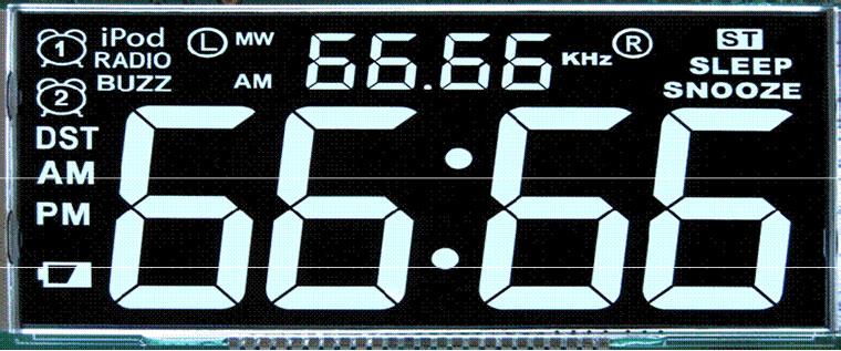 Clock LCD