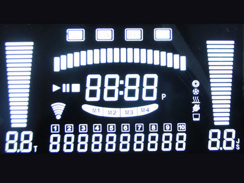 Industrial control equipment LCD