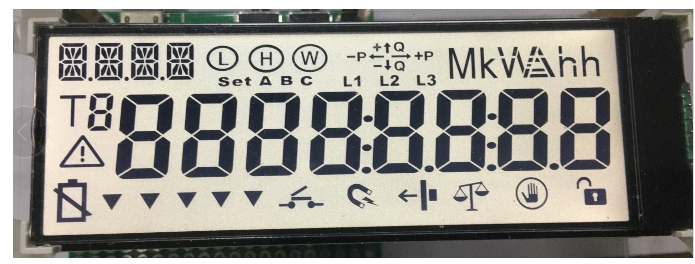 电表设备LCD