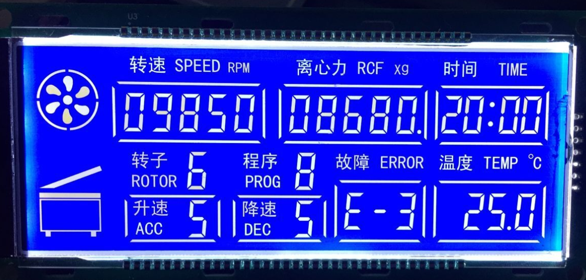 Industrial control (off-core machine) STN-LCD