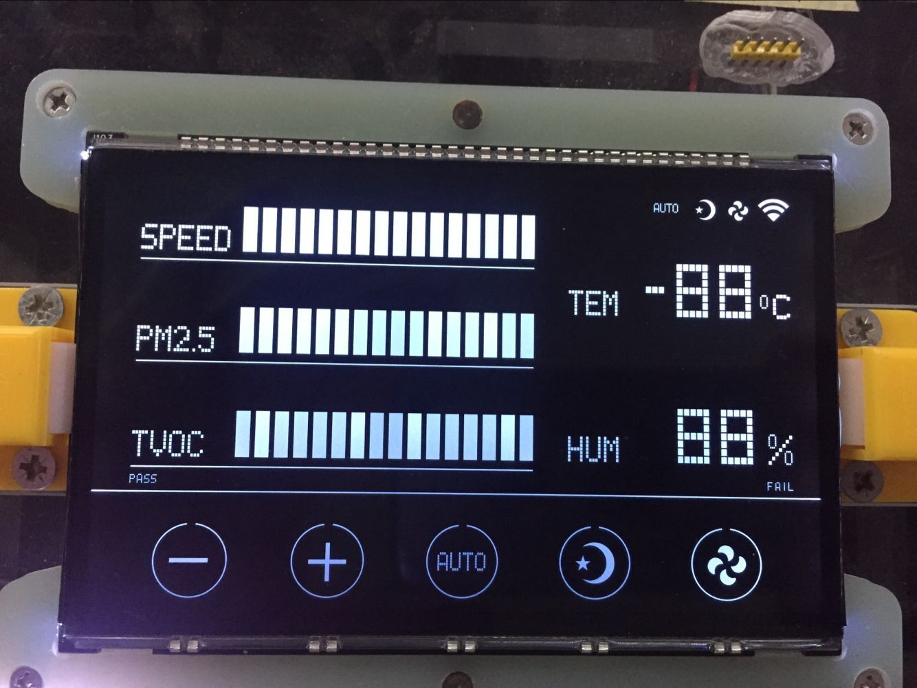 BTN-Black film LCD screen