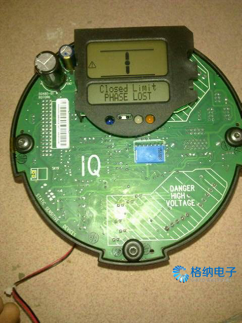 LCD control panel